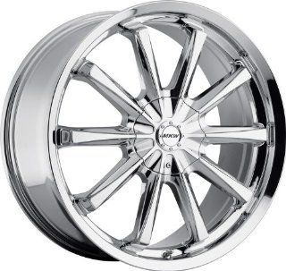 MKW M110 15 Chrome Wheel / Rim 4x100 & 4x4.5 with a 38mm Offset and a 73 Hub Bore. Partnumber M110 1565000838C Automotive