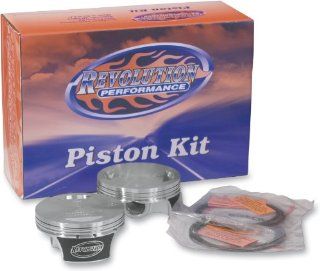 Revolution Performance Big Bore Piston Kit (98in. Flat Top)   Bore 3.938in.   Stroke 4in.   9.751 Compression 301 105W Automotive