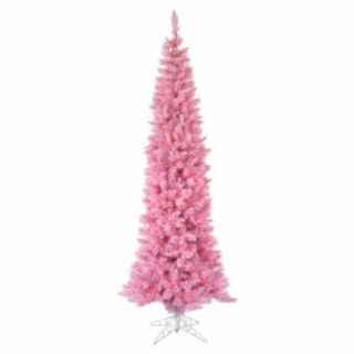 3 ft. PVC Christmas Tree   Pink   Ashley Pencil   100 Pink White Mini Lights   116 Tips   Vickerman K882131