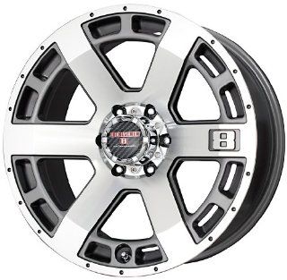 Level 8 Scorpion Wheel with Anthracite Machined Face (16x8.5"/5x127mm) Automotive