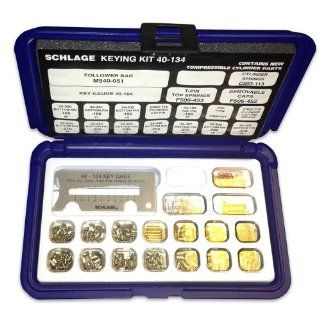 Schlage 40 134 Pin Kit with Snap Tight Plastic Box