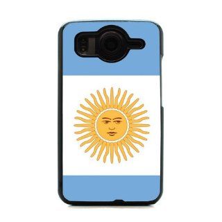 Generic Hard Plastic and Aluminum Back Case for HTC Inspire 4G/DESIRE HD Argentina Flag Cell Phones & Accessories