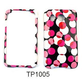 Cell Phone Snap on Case Cover For Htc Inspire 4g Desire Hd G10    Two Piece Solid Color With Multi Color Print Cell Phones & Accessories