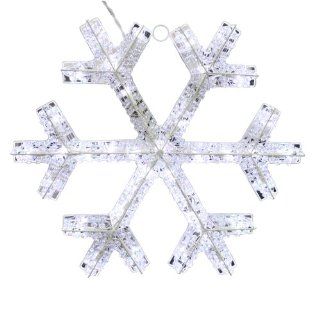 Holiday Living 0.17 ft Plastic Christmas Snowflake   Outdoor Decor