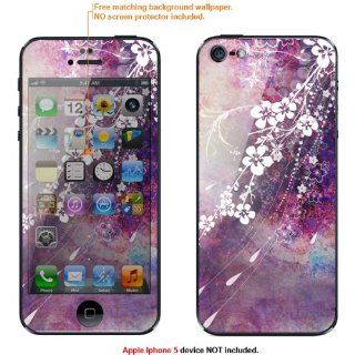 Decalrus Protective Decal Skin Sticker for Apple Iphone 5 case cover Iphone5 178 Electronics