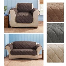 Suede Slipcover   Pet Cover   Furniture Cover   Sofa Cover