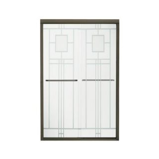 Sterling Finesse™  5475 48 G68 47.625W x 70.3125H in. Oak Park Glass Shower Door   Bathtub and Shower Doors