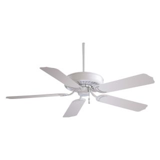 Minka Aire F571 WH Sundance 52 in. Indoor / Outdoor Ceiling Fan   ENERGY STAR   White   Outdoor Ceiling Fans