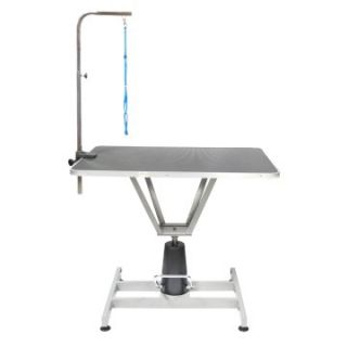 Go Pet Club 36 in. Pet Dog Hydraulic Grooming Table with Arm   Dog Grooming Tables
