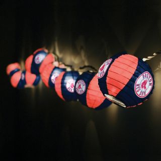 Team Sports America MLB Paper Lanterns   Set of 10   Outdoor Hanging Lights