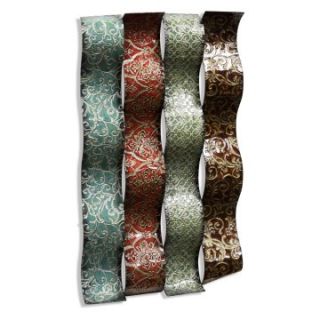 Wavy Metal Wall Sculpture   24W x 42H in.   Wall Sculptures and Panels