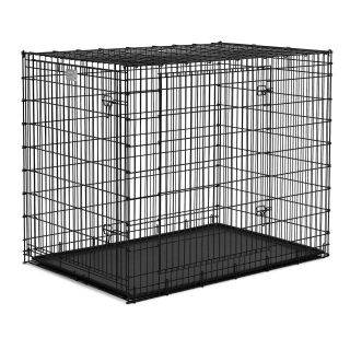 Midwest Solutions Series Ginormus Double Door Dog Crate   Dog Crates