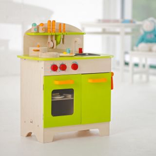 183106354 Hape Gourmet Chef Kitchen With Accessories   Play  