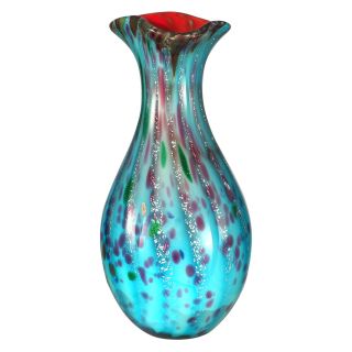 Dale Tiffany 15.5H in. Lagood Art Vase   Table Vases