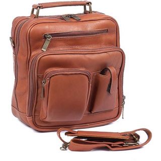 ClaireChase Personalized Jumbo Mens Bag   Saddle   Briefcases & Attaches