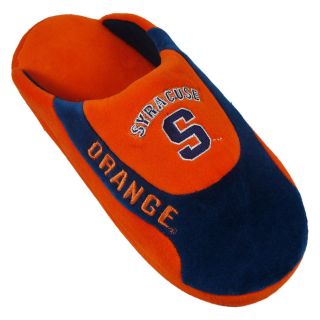 Comfy Feet NCAA Low Pro Stripe Slippers   Syracuse Orangemen   Mens Slippers