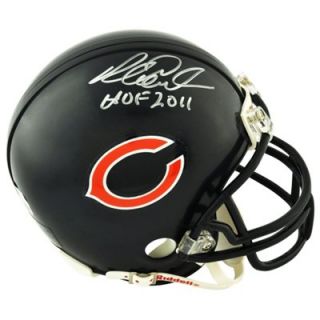Richard Dent Chicago Bears Autographed Riddell Mini Helmet with HOF 2011 Inscription