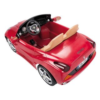 Feber Ferrari California 12 Volt Car Riding Toy   Red   Battery Powered Riding Toys