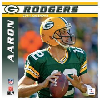 Aaron Rodgers Green Bay Packers 2014 Wall Calendar