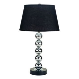ORE International 6257 30 in. Metal Table Lamp   Black   Table Lamps