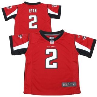 Nike Matt Ryan Atlanta Falcons #2 Toddler Game Jersey   Red