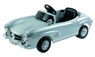 Kalee Silver Mercedes 300SL w198 6 Volt Battery Operated Riding Toy   Battery Powered Riding Toys