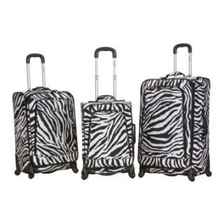 Rockland Polo Equipment Fusion 3 Piece Luggage Set   Luggage Sets