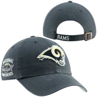 47 Brand St. Louis Rams Barton Adjustable Hat   Navy Blue