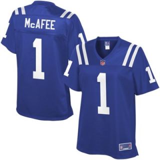 Pro Line Womens Indianapolis Colts Pat McAfee Team Color Jersey