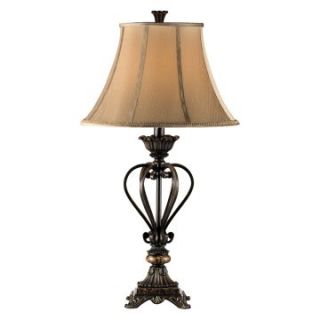 Stein World 97900 French Bronze Iron Caged Table Lamp   Table Lamps
