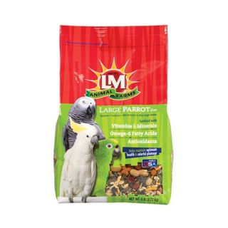 LM Animal Farms Large Parrot Diet   20 lbs.   Bird Cage Accessories