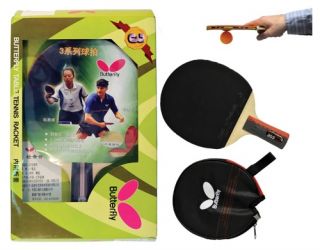 Butterfly 303 Penhold Table Tennis Racket   Table Tennis Paddles