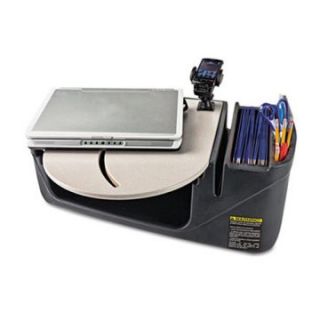 AutoExec 39000 Car Desk with Laptop Mount and Supply Organizer   Office Desk Accessories