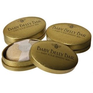 Honey House Naturals 1.7 oz Baby Belly Bar (Set of 3) Soap & Lotions