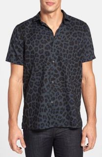 MARC BY MARC JACOBS London Leopard Short Sleeve Sport Shirt