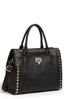 Emperia Studded Faux Leather Satchel (Juniors) (Online Only)