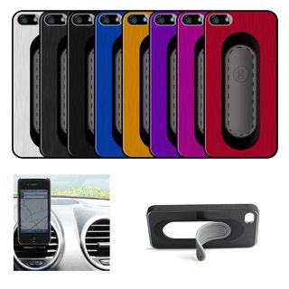 Apple iPhone 4(S) Aluminum Gravitate Clip Stand Case MEElectronics Cases & Holders