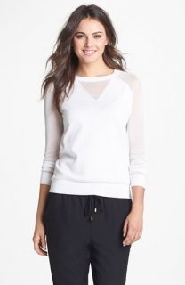 Vince Camuto Jersey Pullover Sweater