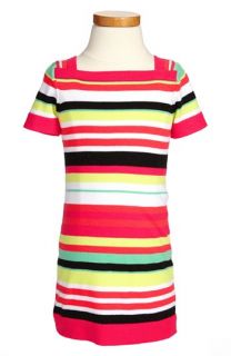 Milly Minis Stripe Dress (Toddler Girls, Little Girls & Big Girls)