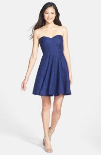 Donna Morgan Avery Lace Fit & Flare Dress