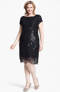 Pisarro Nights Embellished Dress (Plus Size)