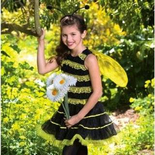 Ruffled Bumble Bee Child/Tween Costume Toys & Games