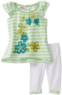 Young Hearts Baby Girls Infant Long Tunic With Legging Set Clothing