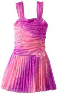 Amy Byer Girls 2 6X Ombre Pleated Dress Clothing