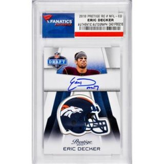 Eric Decker Denver Broncos Autographed 2010 Prestige #NFL Edition Rookie Card