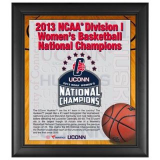 UConn Huskies 2013 NCAA Womens Basketball National Champions 15 x 17 Framed Collage