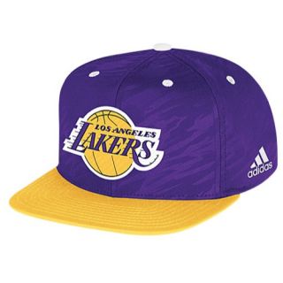 adidas NBA Authentic On Court Snapback   Mens   Basketball   Accessories   Los Angeles Lakers   Multi