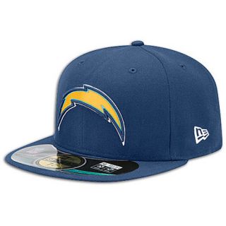 New Era NFL 59Fifty Sideline Cap   Mens   Football   Accessories   San Diego Chargers   Navy