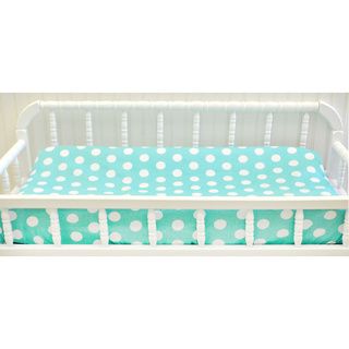 My Baby Sam Pixie Baby in Aqua Changing Pad Cover My Baby Sam Nursery Accessories