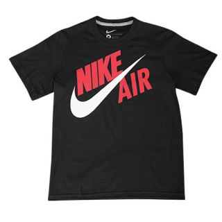 Nike Graphic T Shirt   Boys Grade School   Casual   Clothing   Black/Grey/White/Red